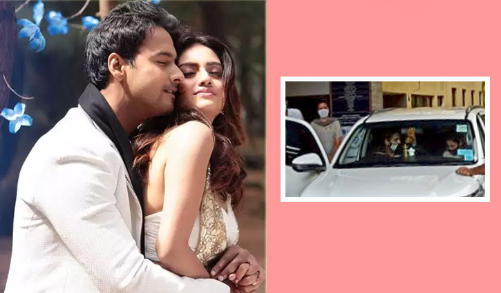 পুত্রকে নিয়ে বাসায় ফিরলেন নুসরাত, সঙ্গী যশ পুত্রকে নিয়ে বাসায় ফিরলেন নুসরাত, সঙ্গী যশ
