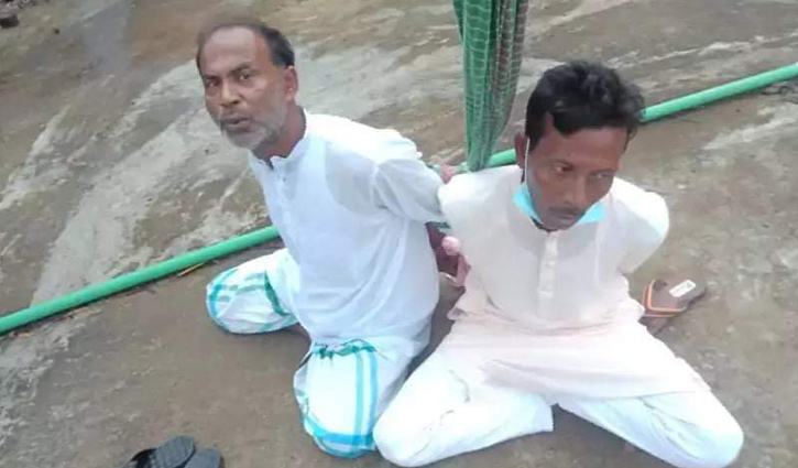 সাভারে শ্বশুরবাড়ির আত্মীয়কে বেঁধে নির্যাতন