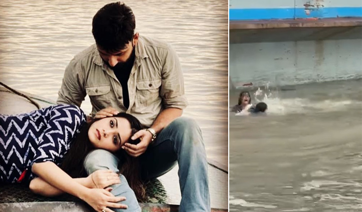 অথৈ জলে ঝাঁপ দিলেন তিশা-মনোজ! (ভিডিও)