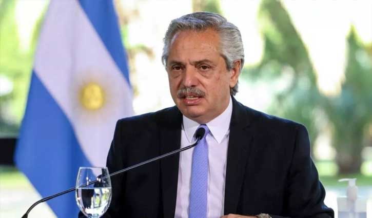 আর্জেন্টিনার প্রেসিডেন্ট করোনায় আক্রান্ত