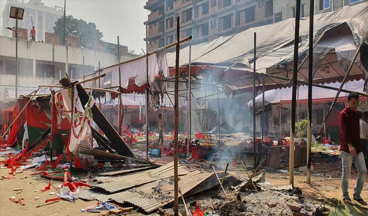 ব্রাহ্মণবাড়িয়ায় হেফাজতের তাণ্ডব: ৪৯ মামলায় আসামি ৩৫ হাজার