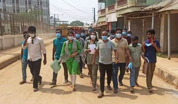 জাককানইবি ছাত্রলীগের মাস্ক বিতরণ জাককানইবি ছাত্রলীগের মাস্ক বিতরণ