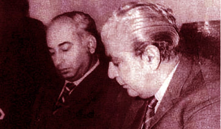 ঢাকায় ভুট্টো-ইয়াহিয়ার গোপন বৈঠক ঢাকায় ভুট্টো-ইয়াহিয়ার গোপন বৈঠক
