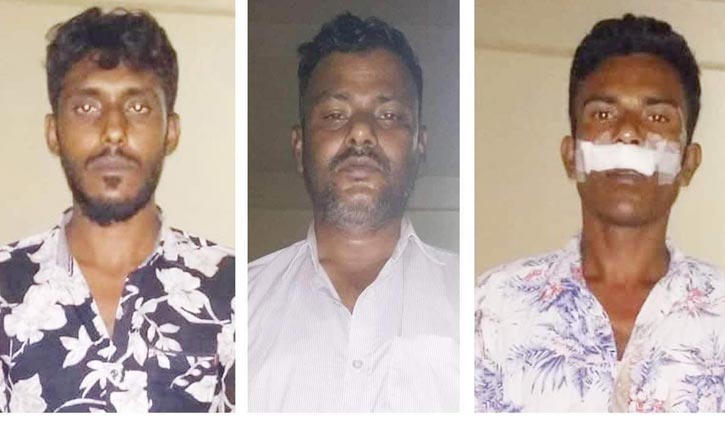 চাঁদাবাজিতে বাধা দেওয়ায় পুলিশের ওপর হামলা, গ্রেপ্তার ৩ চাঁদাবাজিতে বাধা দেওয়ায় পুলিশের ওপর হামলা, গ্রেপ্তার ৩