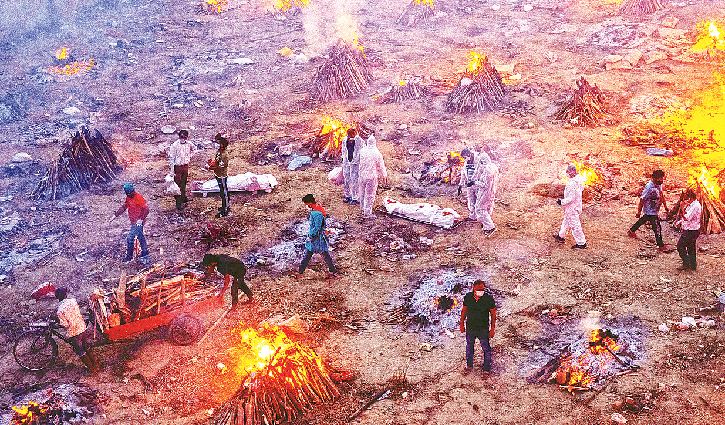 ভারতে একদিনে আরও ৪০৯২ জনের মৃত্যু, শনাক্ত ৪ লাখের বেশি ভারতে একদিনে আরও ৪০৯২ জনের মৃত্যু, শনাক্ত ৪ লাখের বেশি