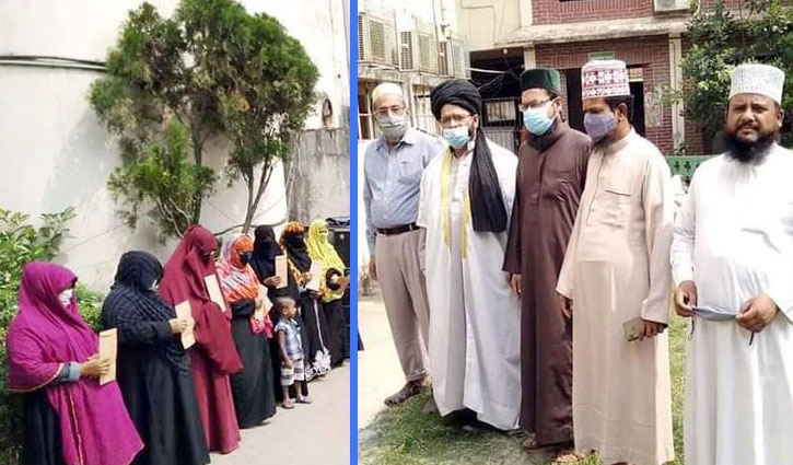 কর্মহীনদের পাশে আহলে সুন্নাত, নগদ অর্থ সহায়তা কর্মহীনদের পাশে আহলে সুন্নাত, নগদ অর্থ সহায়তা