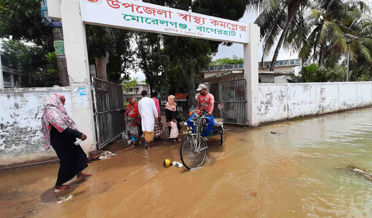 ইয়াসের প্রভাব: বাগেরহাটে নিম্নাঞ্চল প্লাবিত ইয়াসের প্রভাব: বাগেরহাটে নিম্নাঞ্চল প্লাবিত