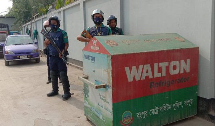 রংপুরে রমজানের বিশেষ নিরাপত্তায় পুলিশ রংপুরে রমজানের বিশেষ নিরাপত্তায় পুলিশ