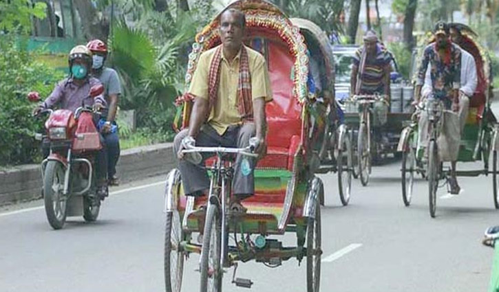 রিকশা-ভ্যান থেকে ব্যাটারি-মোটরযন্ত্র খুলতে হবে