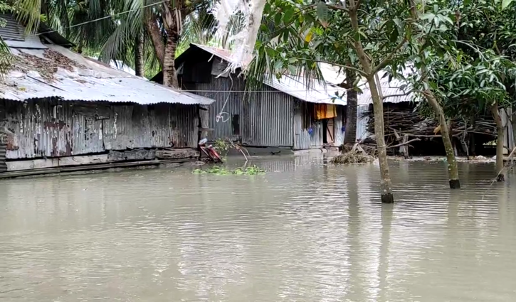 বরগুনায় নিম্নাঞ্চল প্লাবিত বরগুনায় নিম্নাঞ্চল প্লাবিত