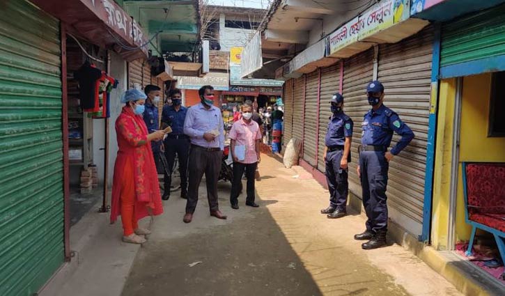 লকডাউন: মৌলভীবাজারে ২৭ মামলা, জরিমানা লকডাউন: মৌলভীবাজারে ২৭ মামলা, জরিমানা