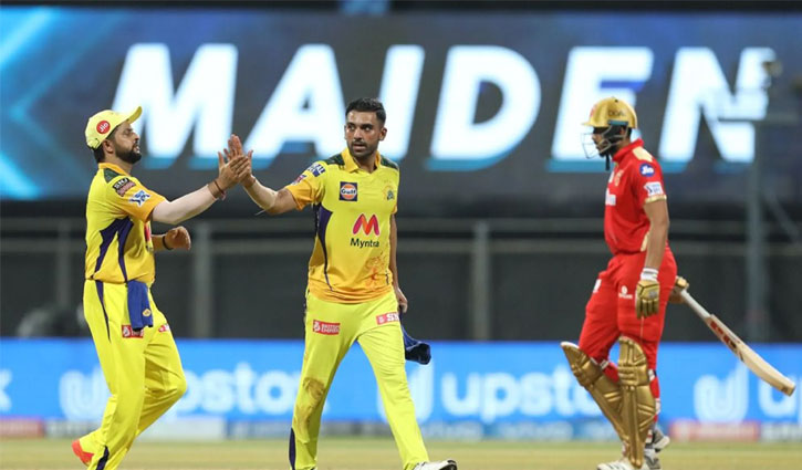 চাহারে অসহায় পাঞ্জাব, ধোনিদের সামনে লক্ষ্য ১০৭ চাহারে অসহায় পাঞ্জাব, ধোনিদের সামনে লক্ষ্য ১০৭
