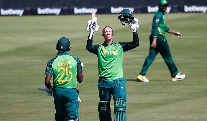 ডাসেনের অভিষেক সেঞ্চুরিতে দ.আফ্রিকার পাল্টা চ্যালেঞ্জ 