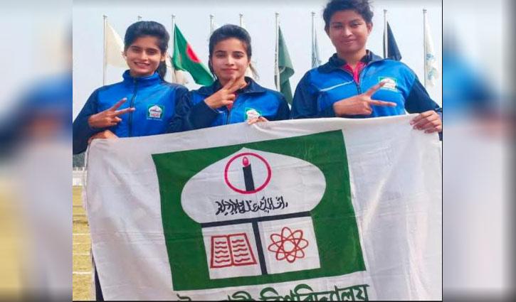 3 IU female students win gold-bronze medals 3 IU female students win gold-bronze medals