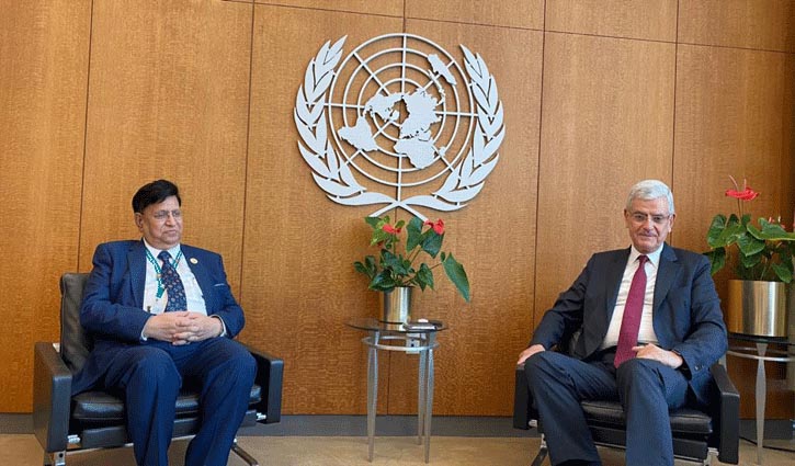 FM seeks UN steps to resolve Rohingya crisis