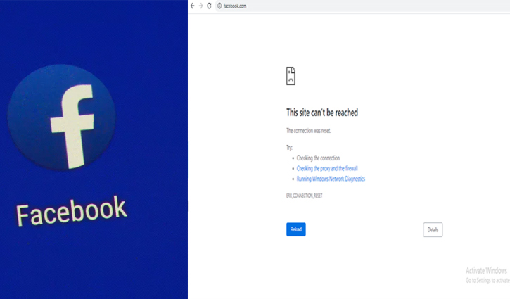 Users fail to access Facebook in Bangladesh