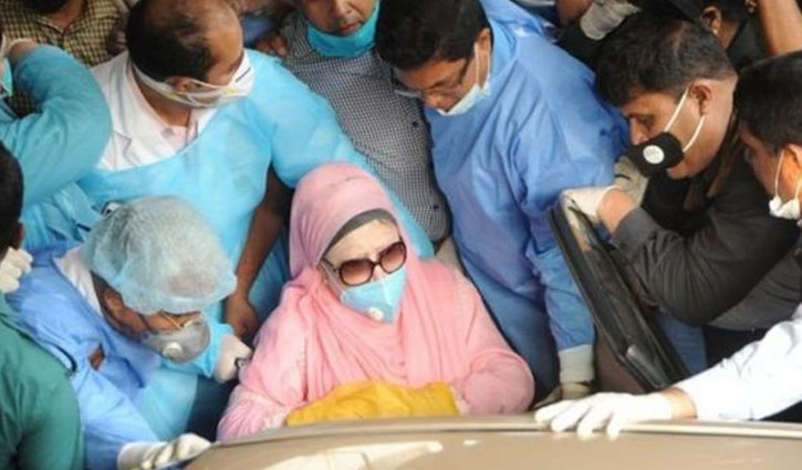 Khaleda Zia tests Covid-19 positive: Health directorate