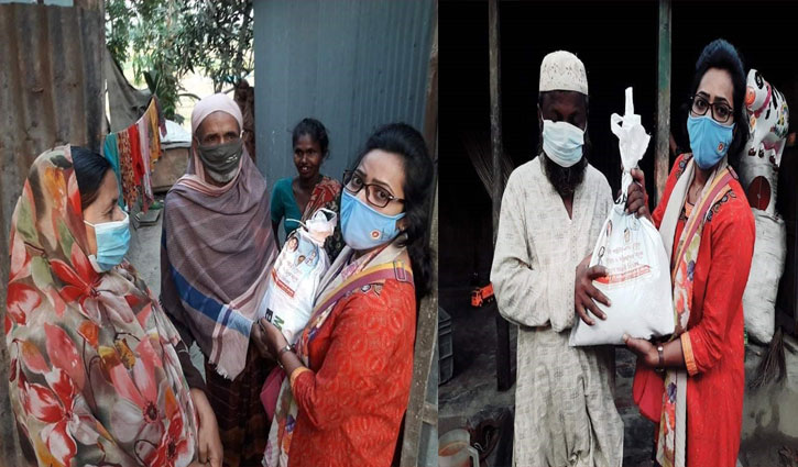 জাপা চেয়ারম্যানের ত্রাণ বিতরণ জাপা চেয়ারম্যানের ত্রাণ বিতরণ