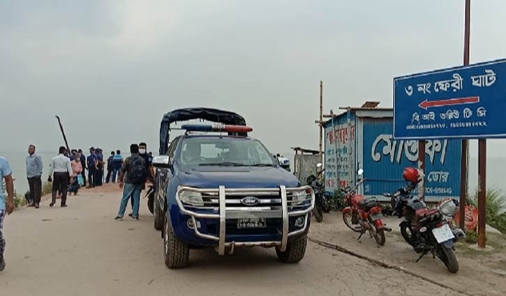 পাটুরিয়ায় বন্ধ ফেরি চলাচল, যাত্রী চাপ কম পাটুরিয়ায় বন্ধ ফেরি চলাচল, যাত্রী চাপ কম