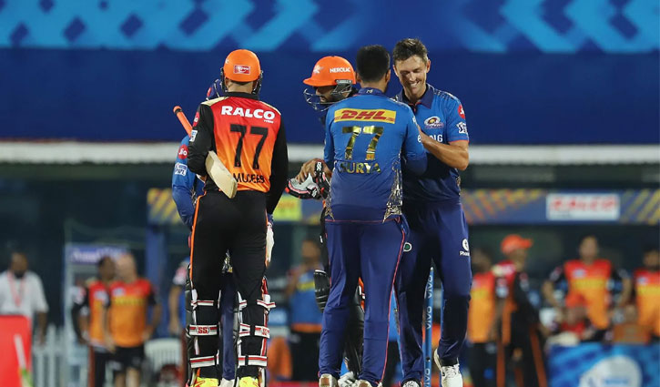 দুর্দান্ত বোল্ট-রাহুলে মুম্বাইয়ের দারুণ জয় দুর্দান্ত বোল্ট-রাহুলে মুম্বাইয়ের দারুণ জয়