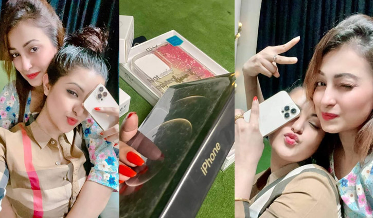 পরীমনি পেলেন ‘ভালোবাসার উপহার’