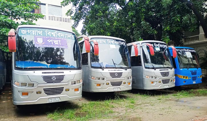 জবিতে রুটিনের জন্য আটকে আছে বাস শিডিউল