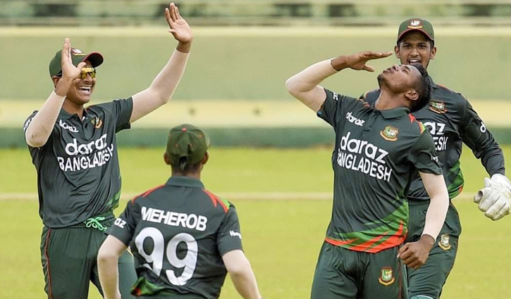 শ্রীলঙ্কায় ম্যাচ হারলো বাংলাদেশের যুবারা শ্রীলঙ্কায় ম্যাচ হারলো বাংলাদেশের যুবারা