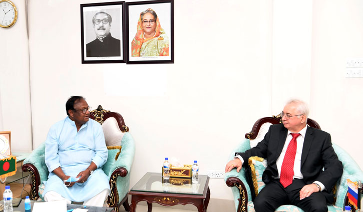রাশিয়ায় সরাসরি পণ্য রপ্তানিতে সহযোগিতা চাইলেন বাণিজ্যমন্ত্রী রাশিয়ায় সরাসরি পণ্য রপ্তানিতে সহযোগিতা চাইলেন বাণিজ্যমন্ত্রী