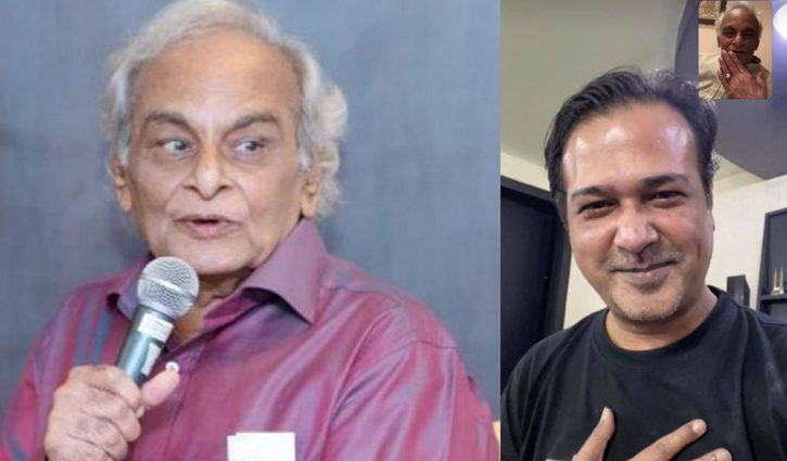 আনন্দজির আশীর্বাদে আনন্দিত আসিফ আনন্দজির আশীর্বাদে আনন্দিত আসিফ