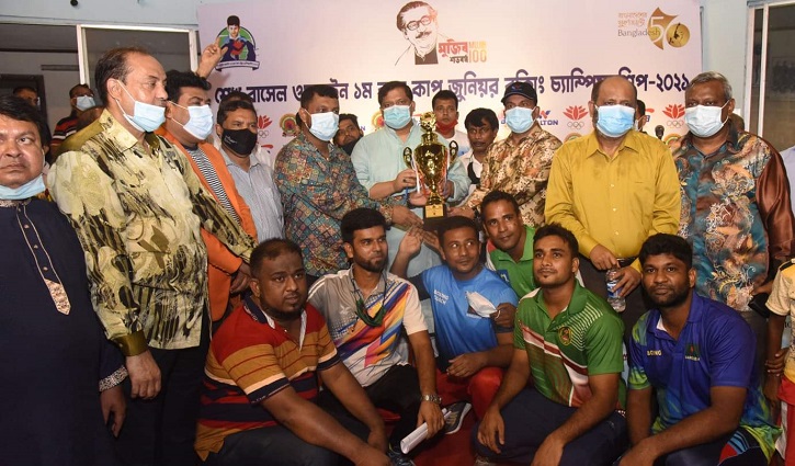 ‘ক্রীড়াঙ্গনের সব অর্জনই প্রধানমন্ত্রীর জন্য সম্ভব হয়েছে’ ‘ক্রীড়াঙ্গনের সব অর্জনই প্রধানমন্ত্রীর জন্য সম্ভব হয়েছে’
