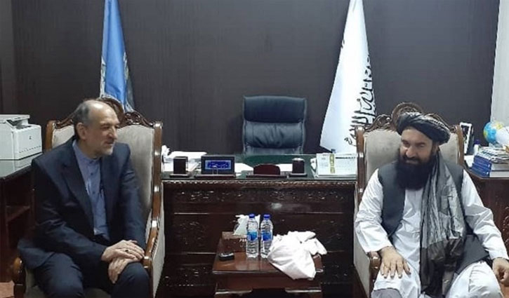 Iran’s ambassador meets Taliban’s information minister