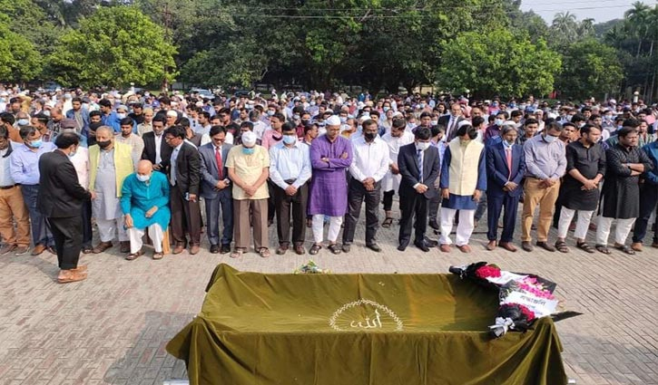 Hasan Azizul Huq laid to eternal rest on RU campus