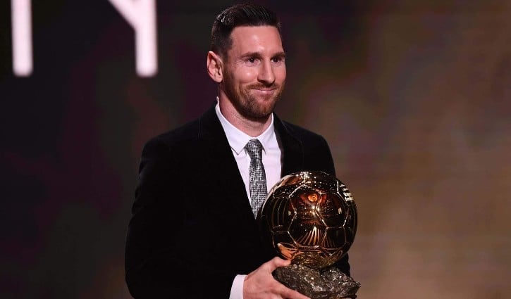 Messi wins record 7th Ballon d’Or