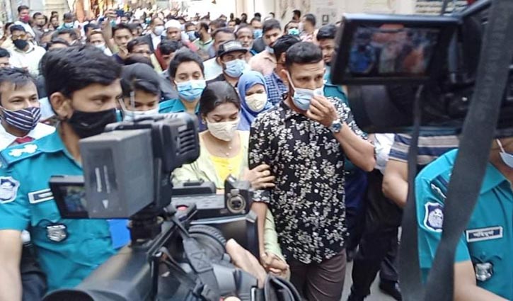 Cricketer Nasir surrenders to court with wife, mother-in-law