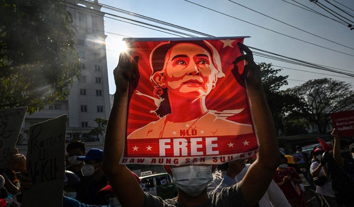 Aung San Suu Kyi jailed for 4 years