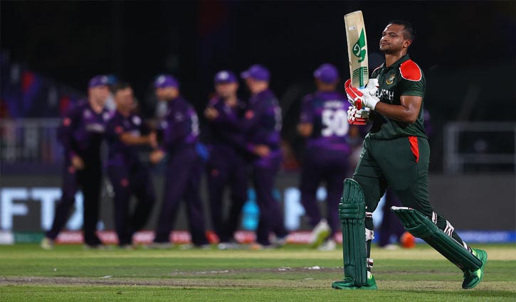 Scotland beat Bangladesh by six runs Scotland beat Bangladesh by six runs
