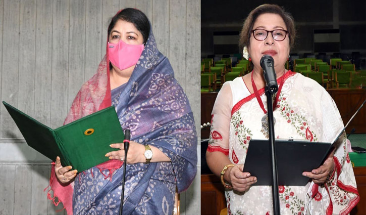 শপথ নিলেন মেরিনা জাহান এমপি শপথ নিলেন মেরিনা জাহান এমপি