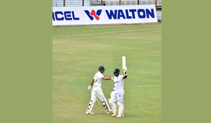 ইয়াসিরের ফিফটির পর সানজামুলের ৫ উইকেট ইয়াসিরের ফিফটির পর সানজামুলের ৫ উইকেট