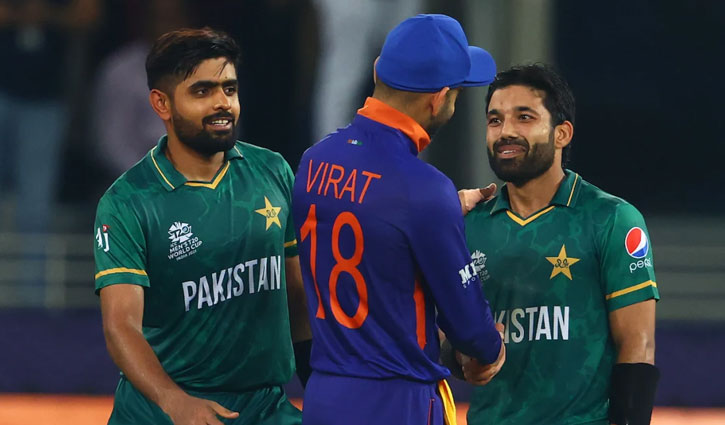 ভারতকে টি-টোয়েন্টি শেখাল পাকিস্তান ভারতকে টি-টোয়েন্টি শেখাল পাকিস্তান