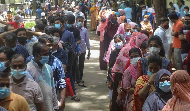 প্রধানমন্ত্রীর জন্মদিন উপলক্ষে ঢাকা দক্ষিণ সিটিতে ৭৫ কেন্দ্রে গণটিকা প্রধানমন্ত্রীর জন্মদিন উপলক্ষে ঢাকা দক্ষিণ সিটিতে ৭৫ কেন্দ্রে গণটিকা