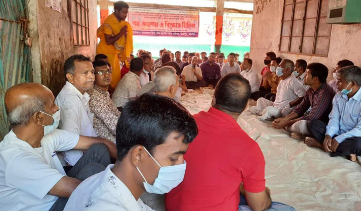 সাম্প্রদায়িক সহিংসতার বিরুদ্ধে মির্জাপুরে গণঅনশন ও বিক্ষোভ সাম্প্রদায়িক সহিংসতার বিরুদ্ধে মির্জাপুরে গণঅনশন ও বিক্ষোভ