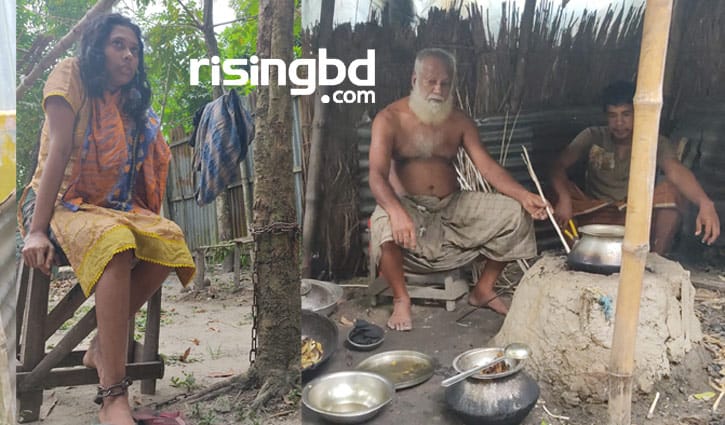 তিন মানসিক প্রতিবন্ধী নিয়ে ভালো নেই বৃদ্ধ দীনেশ তিন মানসিক প্রতিবন্ধী নিয়ে ভালো নেই বৃদ্ধ দীনেশ