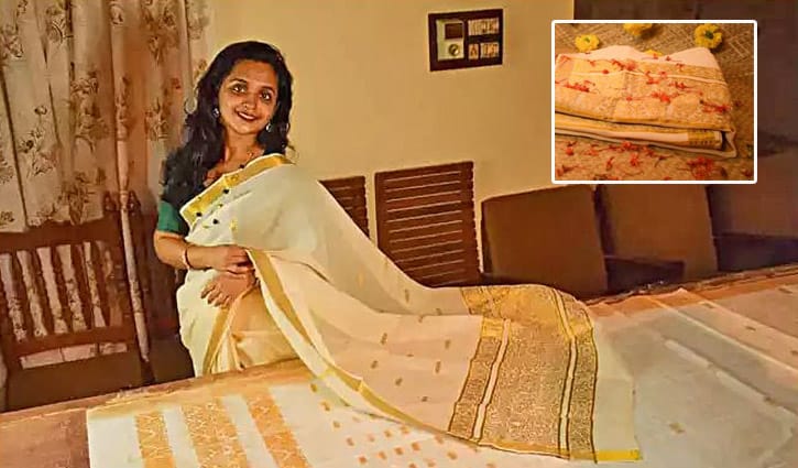 যে শাড়ি পরা যায়, খাওয়াও যায় যে শাড়ি পরা যায়, খাওয়াও যায়