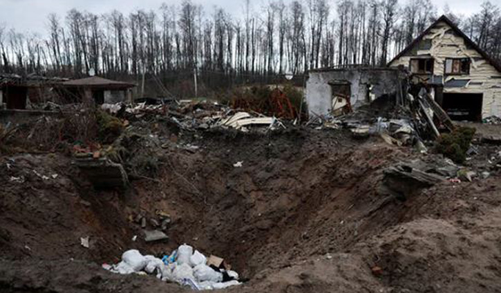 ইউক্রেনে এক দিনে ১২০ ক্ষেপণাস্ত্র ছুড়েছে রাশিয়া