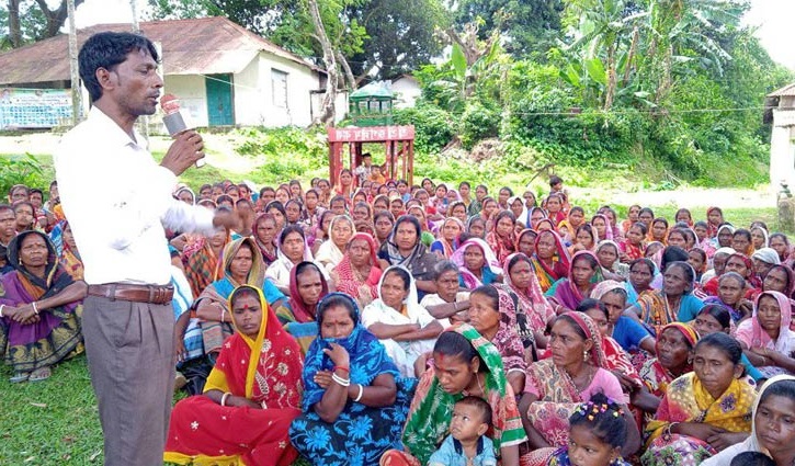 হবিগঞ্জে চা শ্রমিকদের অনির্দিষ্টকালের ধর্মঘটের ডাক