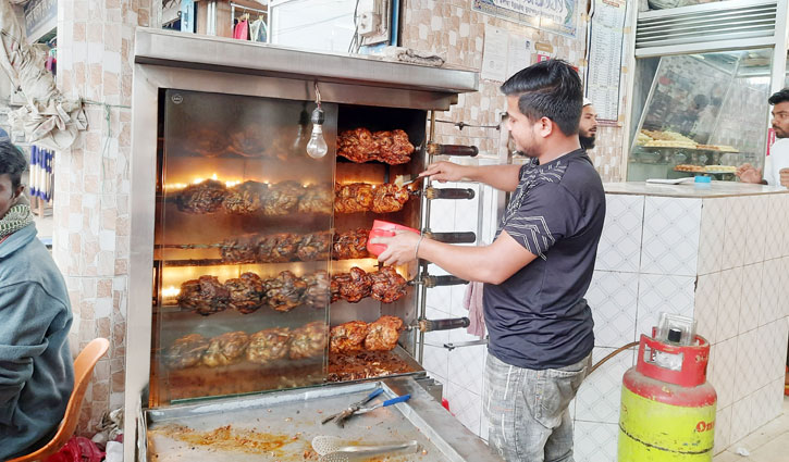 শীতে মুখরোচক খাবার গ্রিল চিকেন