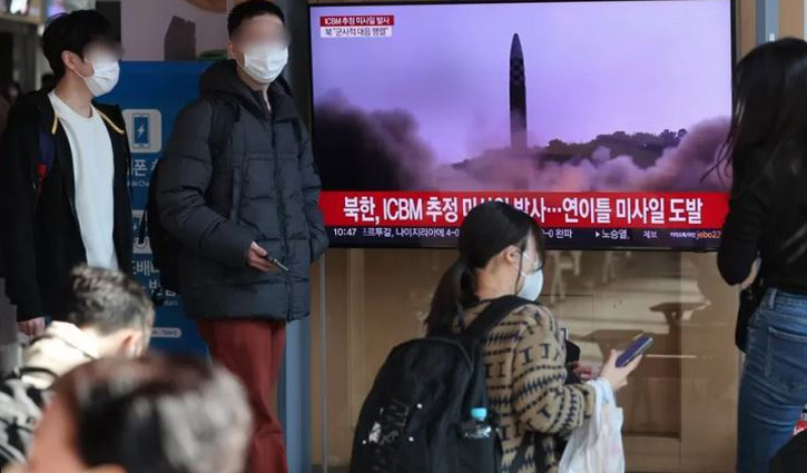 উত্তর কোরিয়ার ক্ষেপণাস্ত্রটি যুক্তরাষ্ট্রে আঘাত হানতে সক্ষম