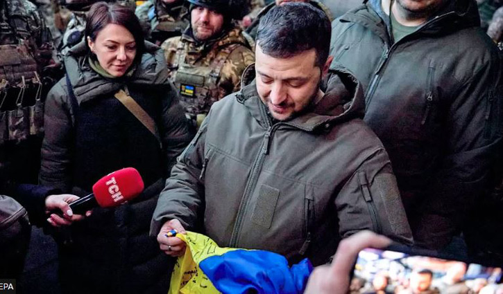 যুক্তরাষ্ট্রে যাচ্ছেন জেলেনস্কি