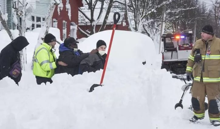 যুক্তরাষ্ট্রে শীতকালীন ঝড়ে মৃতের সংখ্যা বেড়ে ৬০