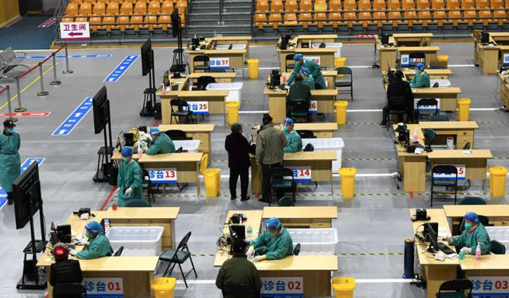 তীব্র চাপে চীনের হাসপাতাল ও অন্ত্যেষ্টিক্রিয়া প্রতিষ্ঠান